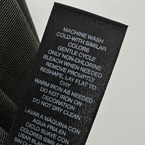 Chico's Travelers Utility Jacket Size Medium / 1 Olive Green Drawstring Stretch - Picture 10 of 10